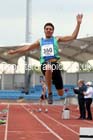Elliott Hurley (City of Sheffield) under-20 mens long jump, Northern Senior and Under-20 Champs., Sport City, Manchester. Photo: David T. Hewitson/Sports for All Pics